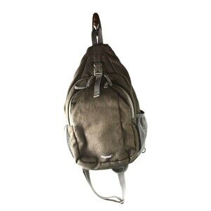 G4Free Small Sling Bag Crossbody Chest Bag Shoulder Backpack Black